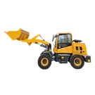 How fast can a small wheel loader travel?